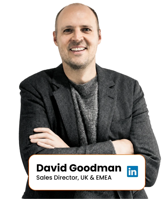 David Goodman, Sales Director UK & EMEA, Vizibl
